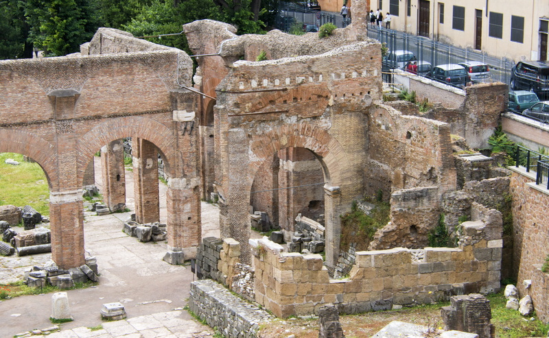 building, travel destinations, nature, no people, monument, built structure, sunset, colosseum, ancient, culture, rome, italian, day, roma, ruined, landmark