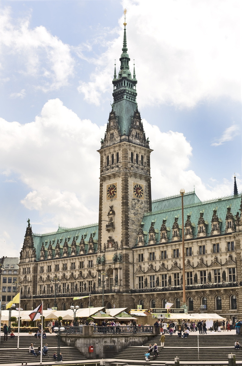 day, tourism, spire, historically, tall - high, the past, gothic style, city, germany, built structure, architecture, government, tower, nature, rathausmarkt