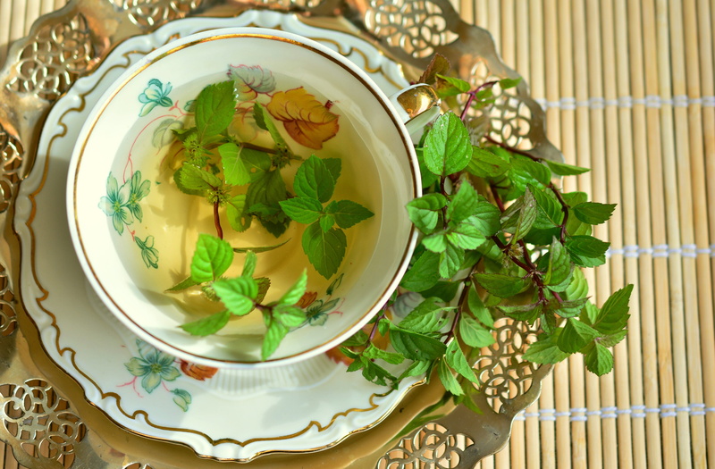 tea herbs, tea, healthy eating, inside, hot drink, green, cover, indoors, healing, plant, cup, herbal tea, close-up, tea - hot drink, tea cup, green mint