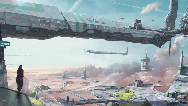 artwork, Star Citizen, 4K, 4K, poster
