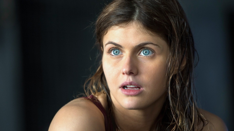 blue eyes, Alexandra Daddario, San Andreas, 4K