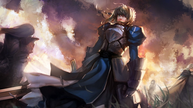 manga, hd, fate, saber, cartoon/comic, anime, zero, 1080P