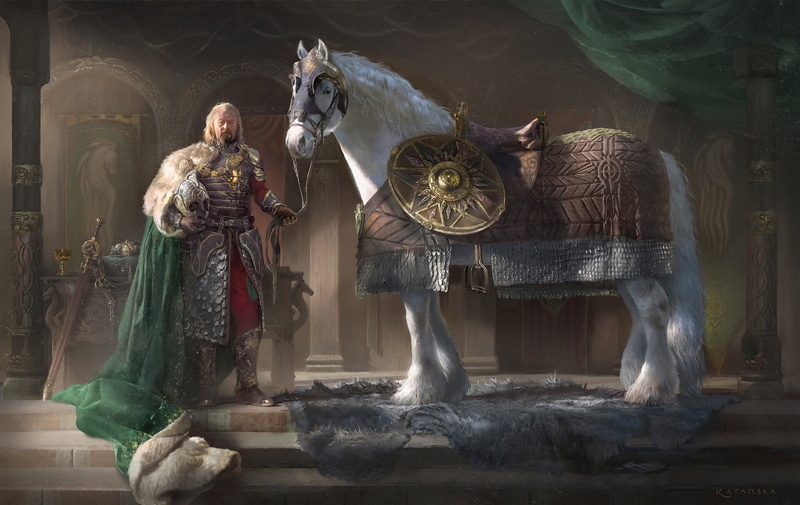 Théoden, The Lord of the Rings, 1080P, artwork