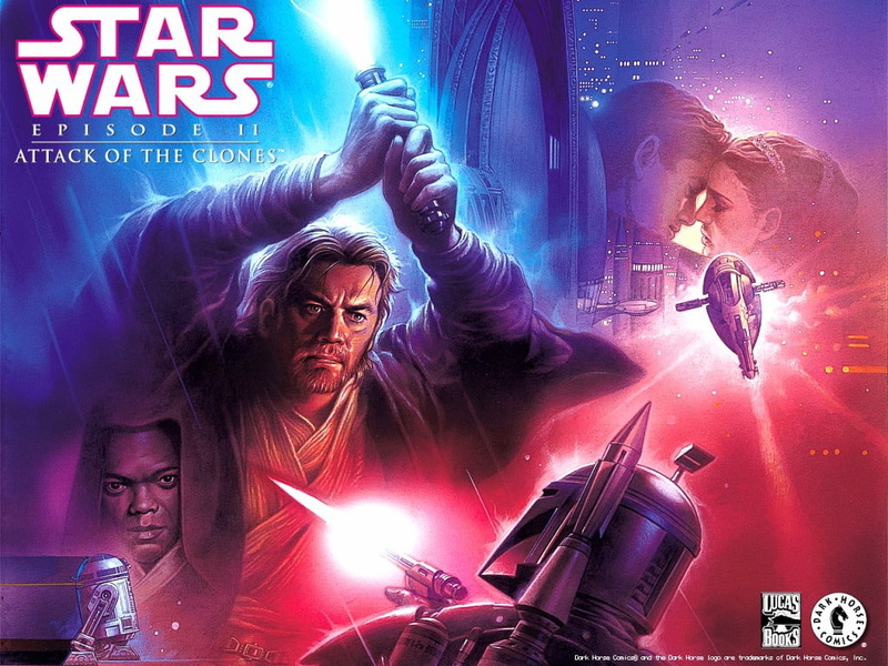 Action, dark horse, hd, entertainment, clones, cinema, art, artwork, wars, 480P, star, attack, Comic, Adventure, ii