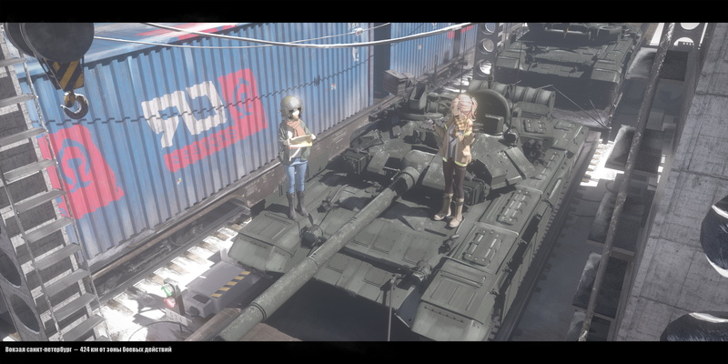 anime, anime girls, 5K, Bangeningmeng, tank