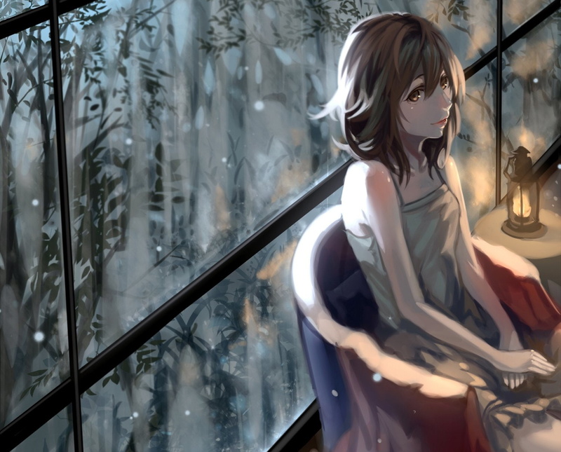 dress, brown, kuroduki, eyes, hair, 720P, original