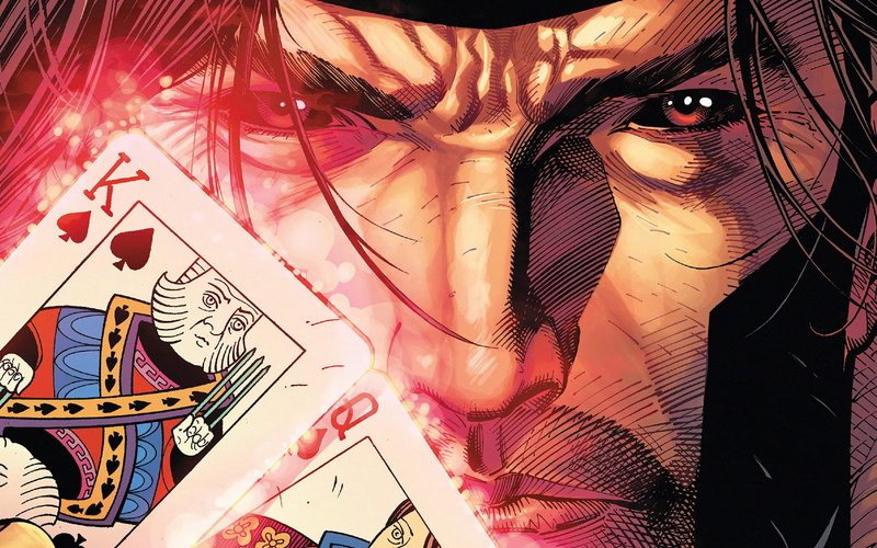 comics, Marvel Heroes, sketch (artist), Marvel Cinematic Universe, Marvel Comics, 2K, Gambit