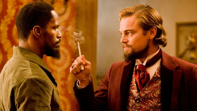 Movie, Django Unchained, Jamie Foxx, Leonardo Dicaprio, 1080P