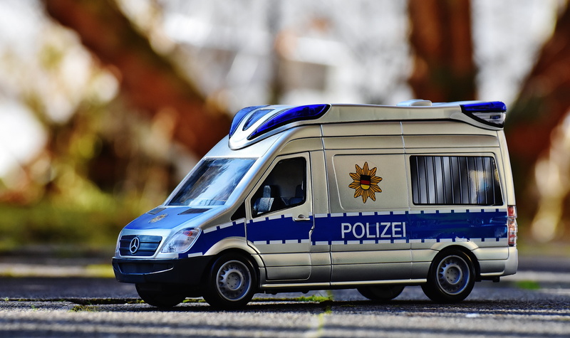 mode of transportation, car, officer, people, street, siren, law, text, crew cars, police car, automotive, police Force, mercedes, focus on foreground