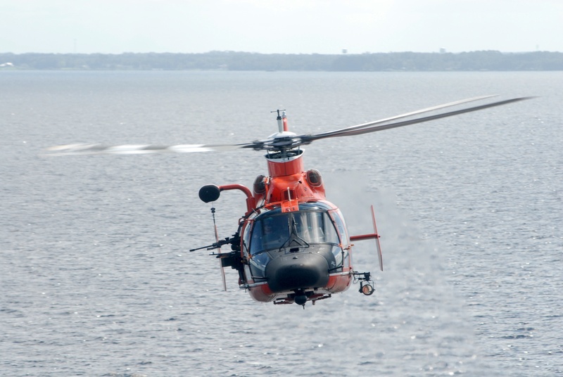 air, high angle view, people, mode of transportation, lifestyles, ocean, military, transportation, 4K, mission, nautical vessel, travel, sea, helicopter