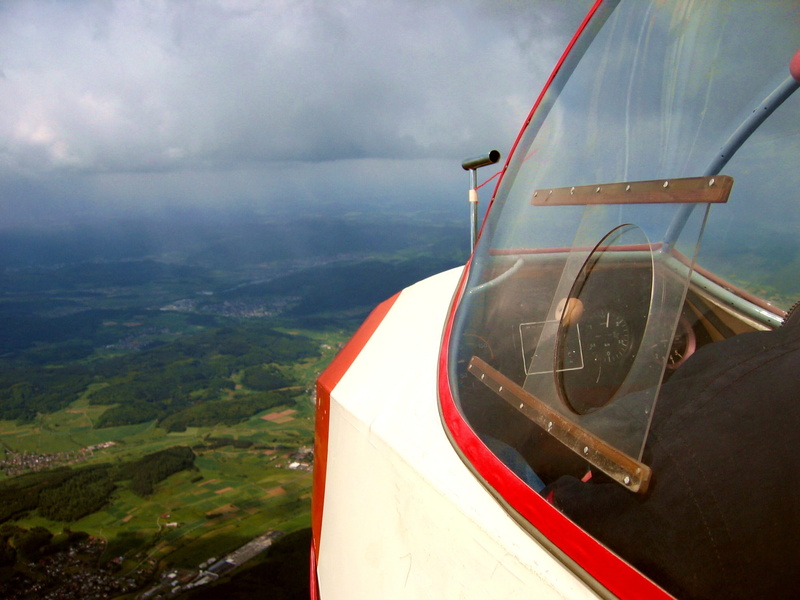 environment, Cockpit, transportation, air Vehicle, glider, day, travel, mens doubles event, Glider Pilot, clouds, summer, nautical vessel, mode of Transport