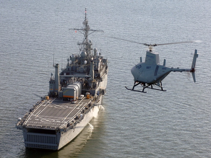 nautical vessel, business, shipping, ship, high angle view, transportation, industry, on the move, water, 480P, helicopters, navy, aggression, motion