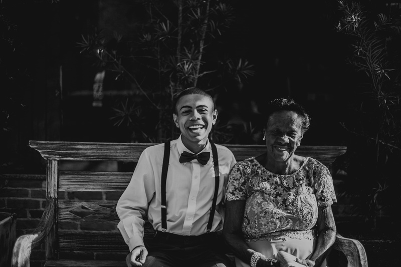 sit, facial expression, bonding, black and white, happiness, recreation, photography, female, person, grandmother, arm around, two people, leader, men