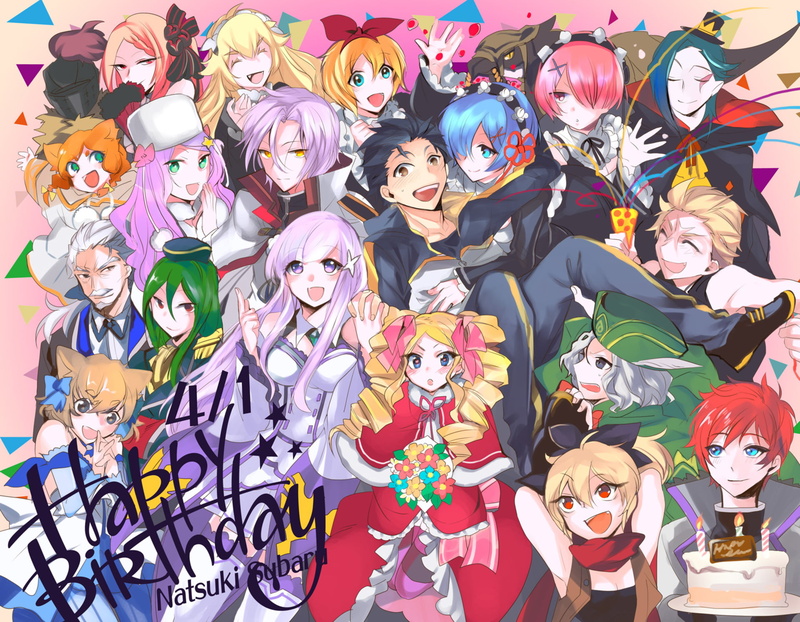 Ram (Re:ZERO), Anime, Felt (Re:ZERO), Emilia (Re:ZERO), Rem (Re:ZERO), 1080P, Felix Argyle, Julius Juukulius, Beatrice (Re:ZERO), Reinhard van Astrea