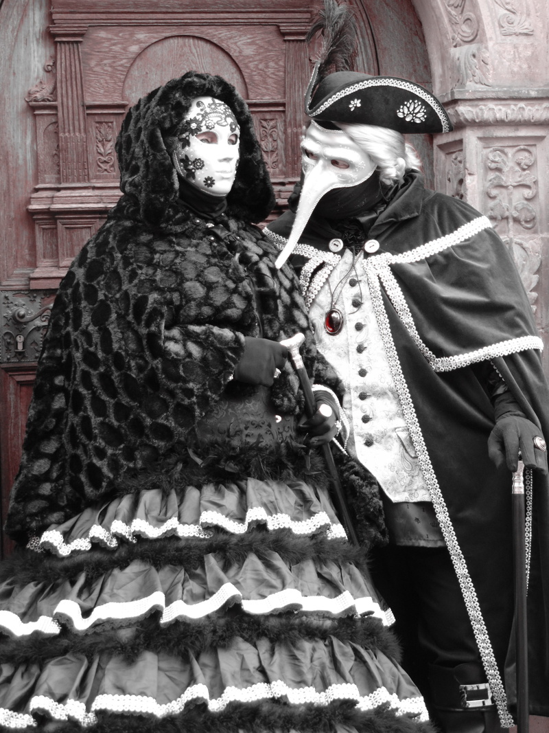 the past, people, female likeness, no people, strassenfasnet, culture, carnival - celebration event, 5K, venice - Italy, representation, celebration, costume