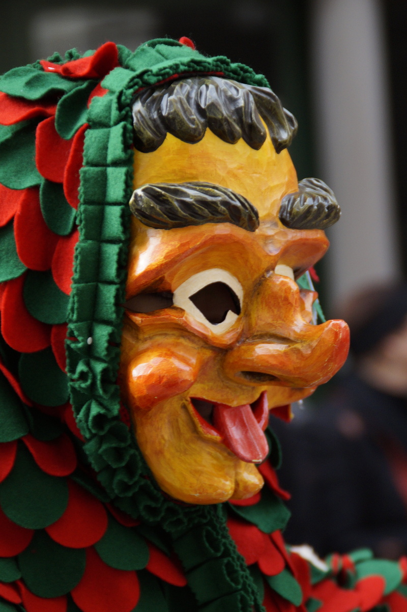 art and craft, larva, masquerade, day, swabian alemannic, halloween, close, close-up, move, baden württemberg, germany, tradition, mask, portrait, haestraeger