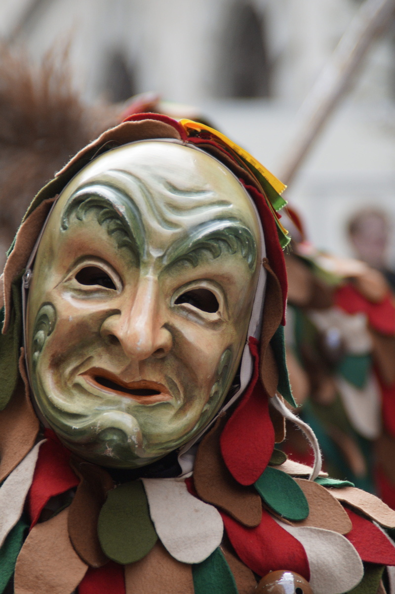 baden württemberg, human, dressed up, fool, haestraeger, day, fools guild, sculpture, face, portrait, close-up, strassenfasnet, swabian alemannic, celebration