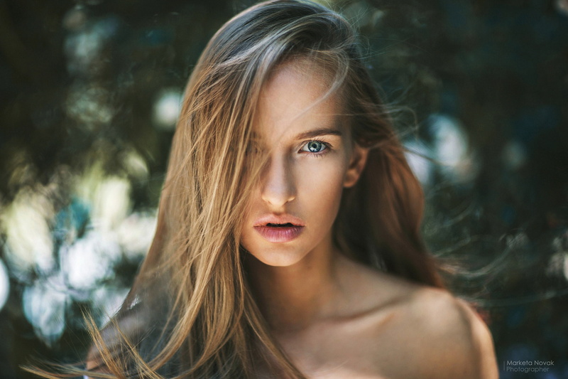 women, Marketa Novak, model, portrait, 1080P, face