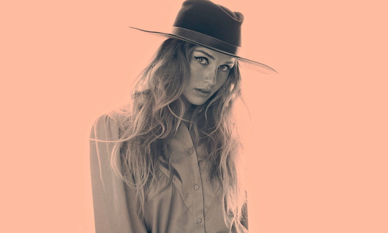clothing, human face, portrait, young adult, Zella day, cowboy hats, hat, nose rings, beautiful people, fashion model, fashion, looking at camera, hair