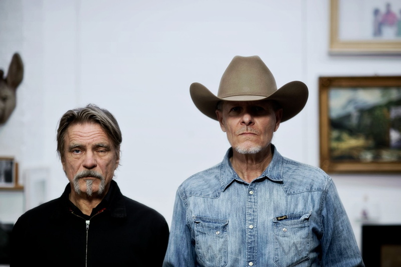 lifestyles, portrait, casual clothing, facial hair, real people, senior adult, people, music, headshot, cowboy, standing, cowboy hat, mature adult, men
