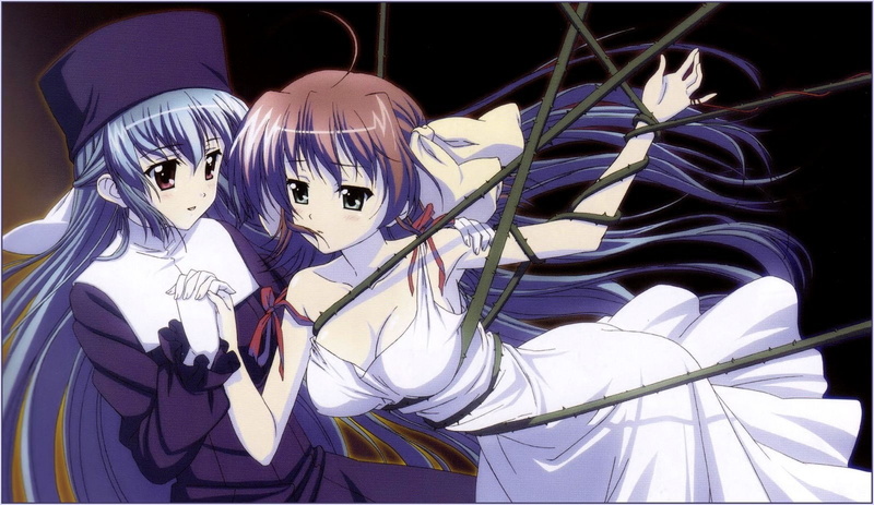 anime, ef - a fairy tale of the two, 720P, anime girls