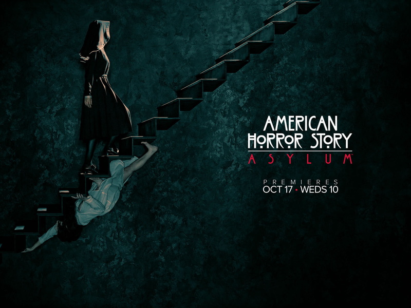 story, asylum, stairs, dark, nun, horror, television, creepy, 720P, american