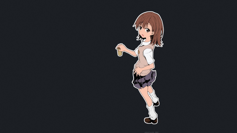 To aru Majutsu no Index, tomboys, short hair, school uniform, schoolgirl, socks, short skirt, Asakura Ryousuke, To Aru Kagaku no Railgun, Misaka Mikoto