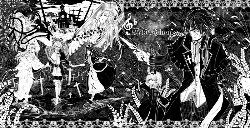 nun, schneewittchen, monochrome, elisabeth, von, erotatsu, horizon, wettin, tettere, 1080P, friedhof, elyse, marchen, sound, dornroschen