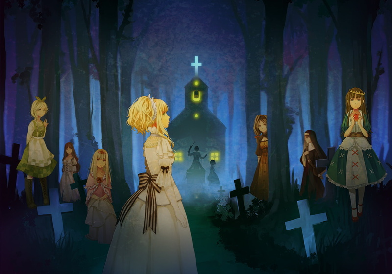 schneewittchen, me in, sound, idoko, dornroschen, elyse, night, dress, horizon, long, apple, hair, nun, crown, tree, riku, buranko, marchen, 720P
