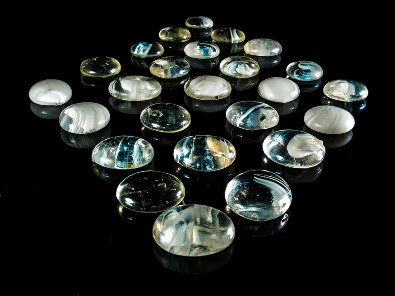 jewellery, day, large group of objects, arrangement, glass art, pattern, shape, illuminated, black Background, reflection, Semi Precious Stones, black Color