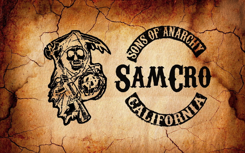 logo, anarchy, sons of anarchy, samcro, children, 1080P, the series, serial, sons