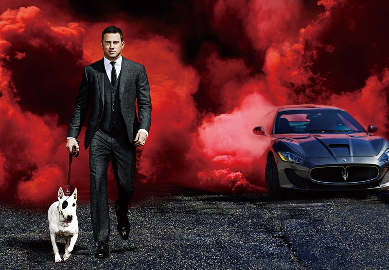 720P, Channing Tatum, Maserati, dog