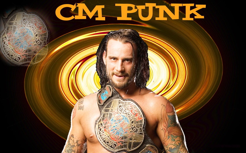standing, 720P, portrait, indoors, men, hairstyle, text, illuminated, one person, looking at camera, WWE, night, beard, punk, young adult, facial hair