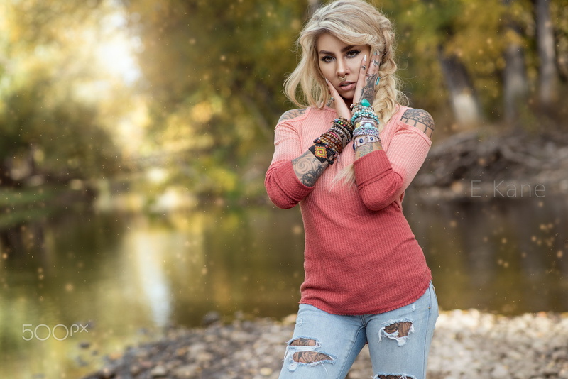 1080P, Evan Kane, 500px, women, tattoo, nature, women outdoors, model