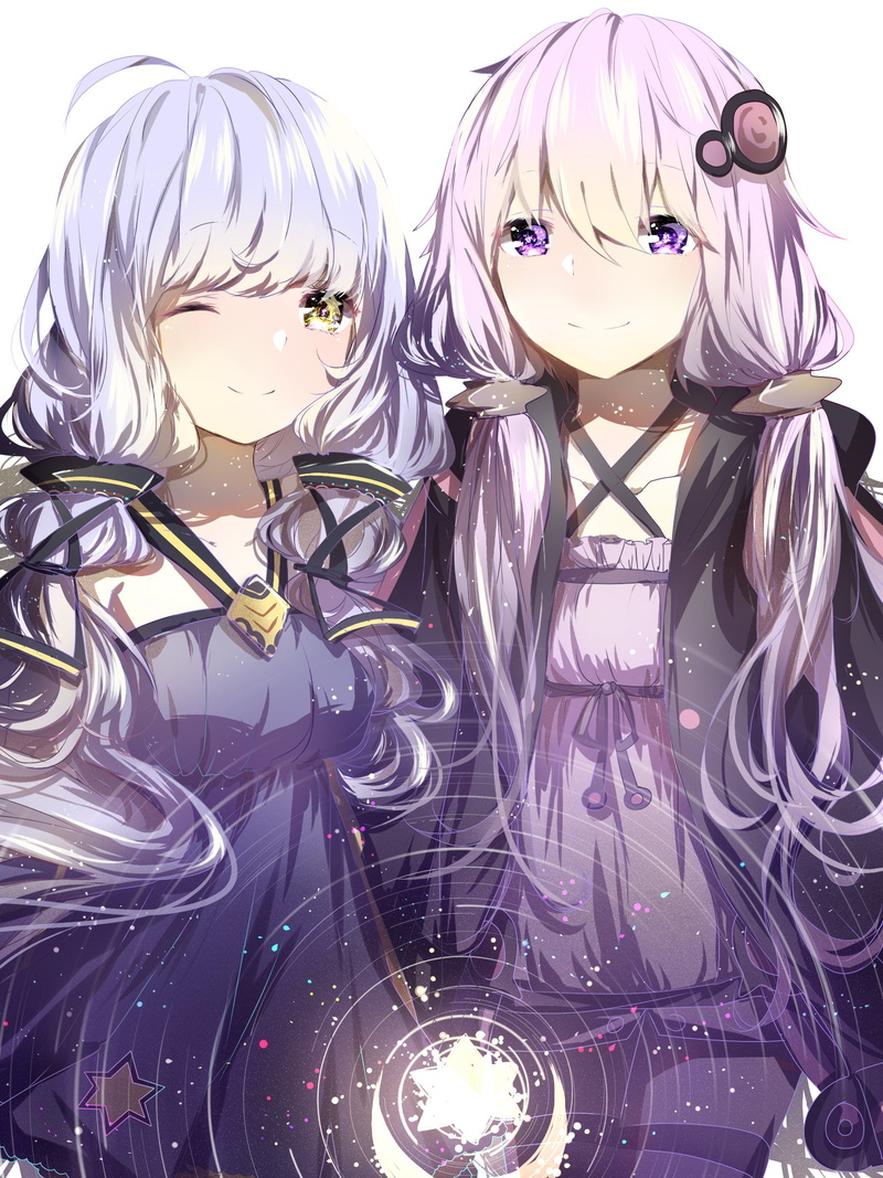 yuzuki, 1080P, vocaloid, stardust, voiceroid, yukari