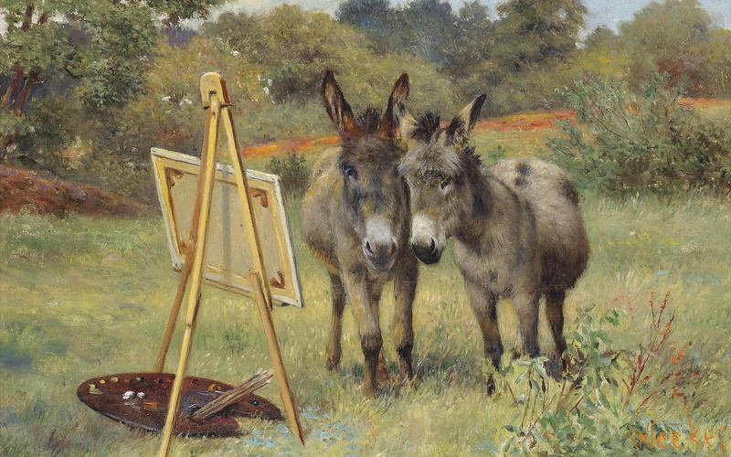 British painter, Incredible experts, Herbert William Weekes, English painter, Herbert William Wicks, The unlikely connoisseurs, 2K
