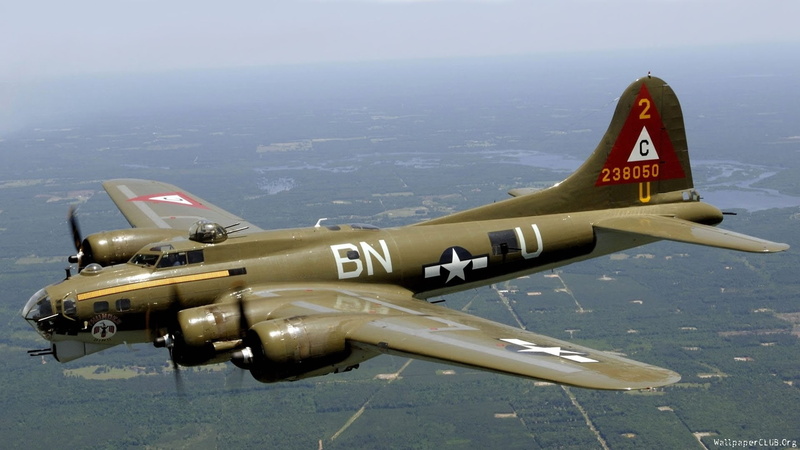 Bombers, Airplane, Air Force, 1080P, Aircraft, Boeing B-17 Flying Fortress
