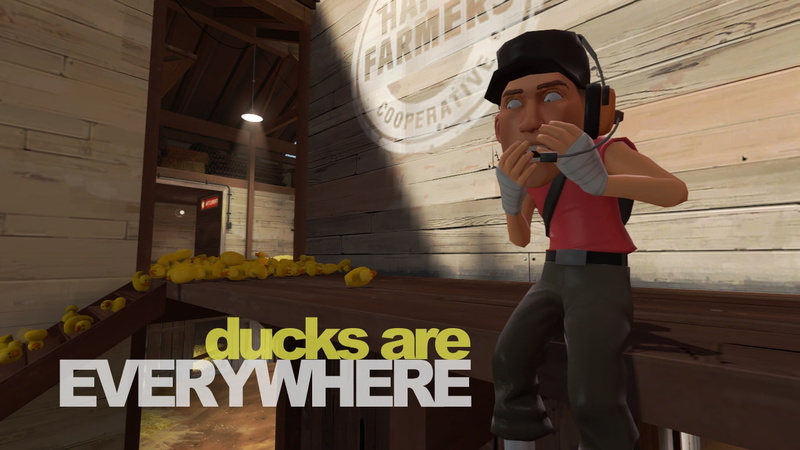 scout, x, Team Fortress 2, ducks, fortress, 720P, valve, animals, Scout TF2, hd, software, tf, team, art