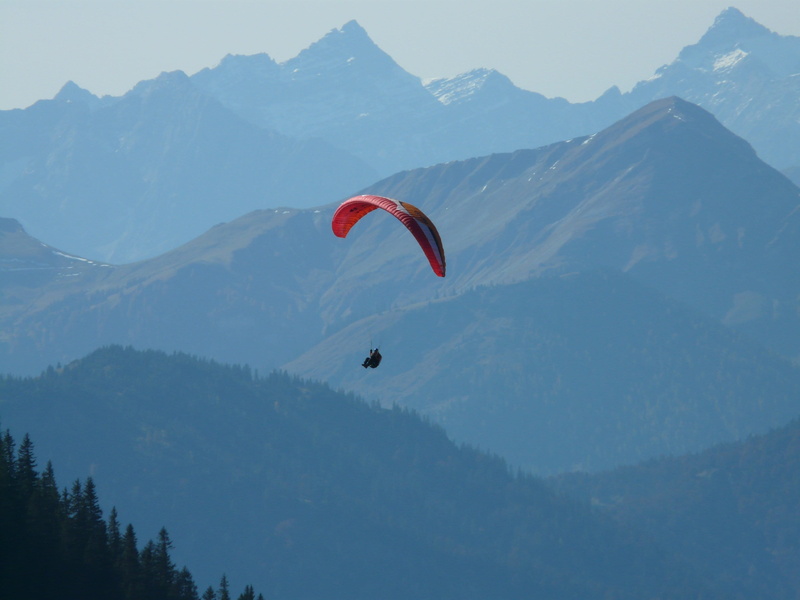 nature, unrecognizable person, Fly, non-urban scene, activity, paragliding, sky, recreational Pursuit, day, sports And Fitness, exhilaration, extreme Sports