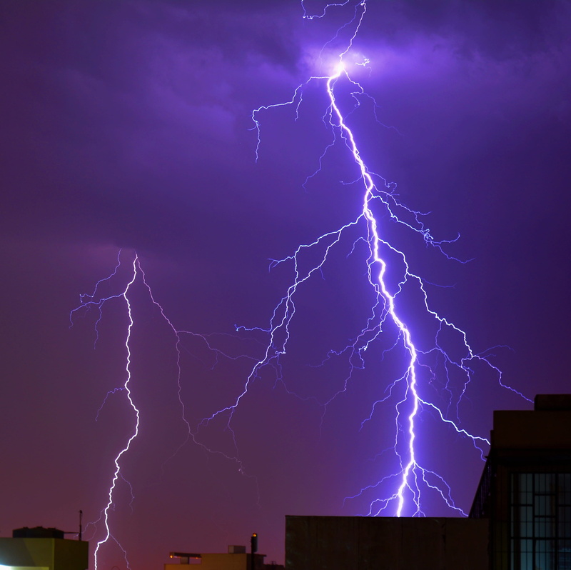 dangerous, architecture, energy, thunder, lightning strike, outdoors, extreme weather, photography, built structure, bright, evening, power, dark, cloud - sky
