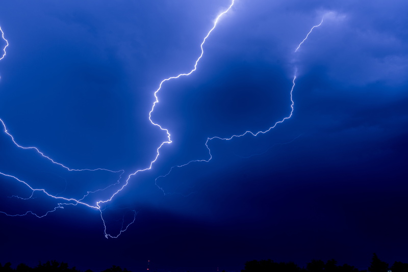 no people, thunderstorm, night, outdoors, wind, storm cloud, sky, storm, power in nature, rain, beauty in nature, electricity, power, communication, forked lightning