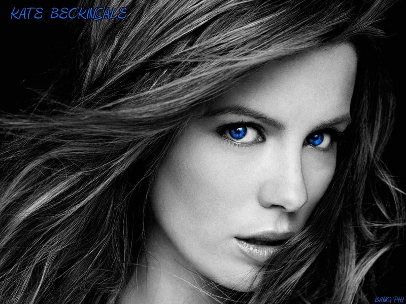desktop, women, hollywood, kate, celebrities, lenses, s, celebrity, 720P, beckinsale, blue, contact, kate beckinsale