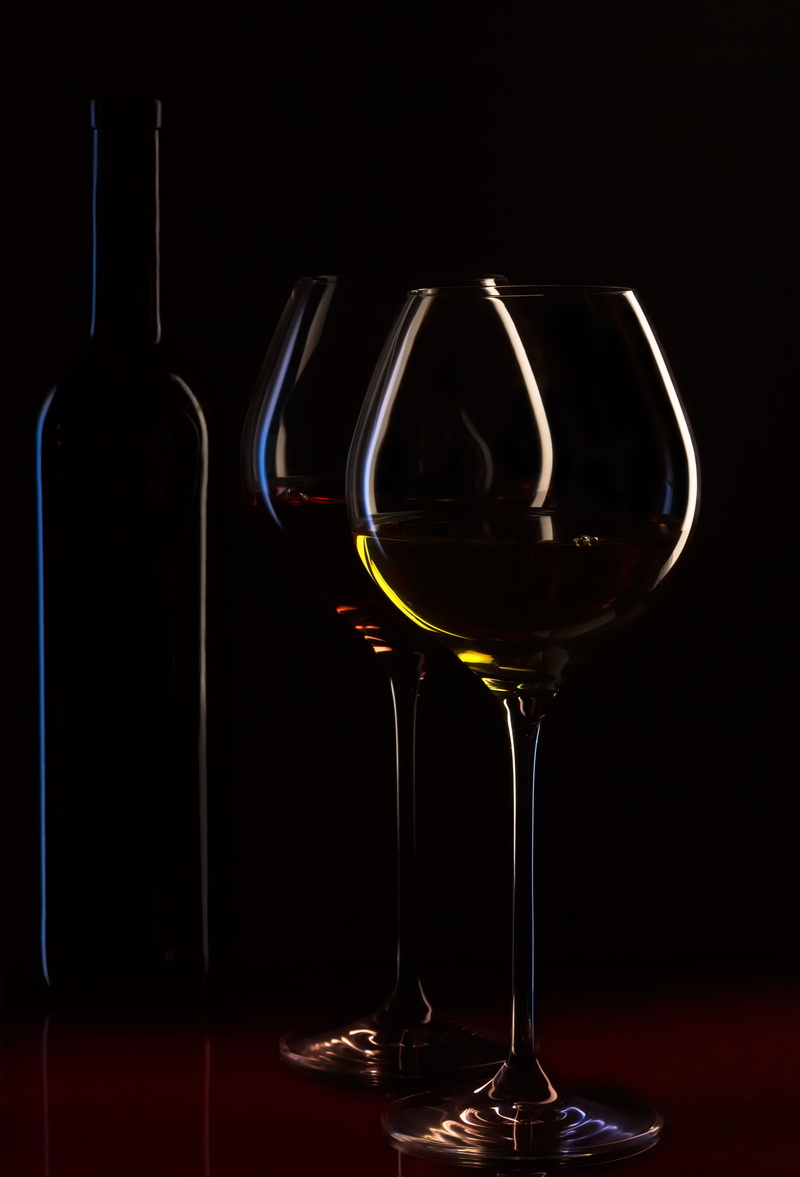bottle, glasses, studio shot, still life, temptation, wine, household equipment, no people, refreshment, ambience, wine glasses, food and drink, wineglass