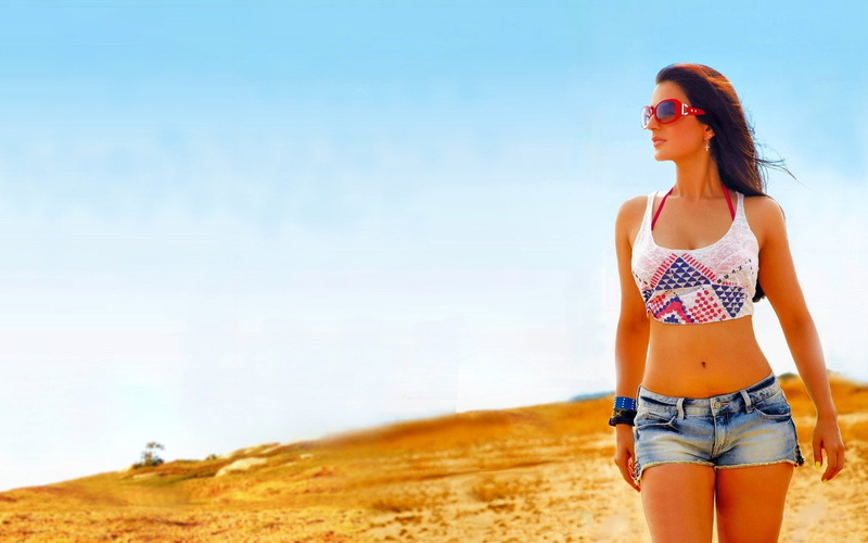 beautiful woman, fashion, outdoors, Amisha, beauty, leisure activity, one person, standing, young women, hair, Bollywood, sunglasses, Ameesha Patel, summer