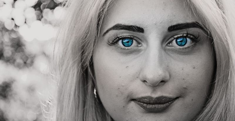 women, emotion, eye, view, focus on foreground, portrait, young adult, beauty, mask, front view, hair, depression - sadness, human hair, hairstyle, headshot