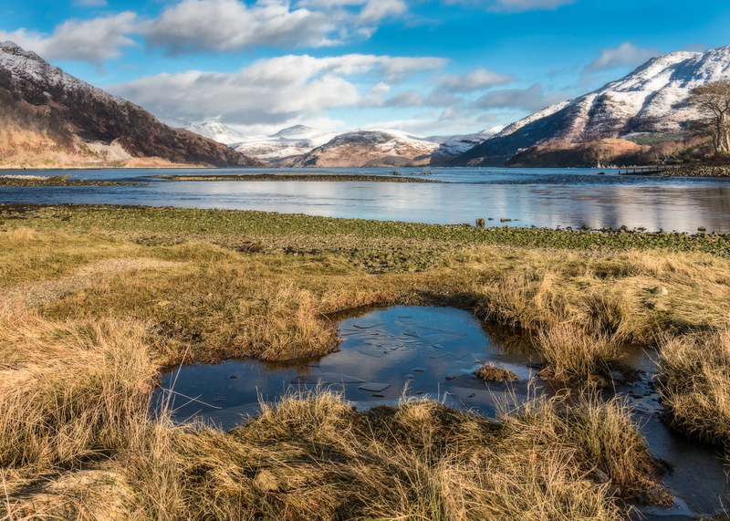 reflections, outdoors, mountain, nature, loch, body of water, sky, Nikon D800e, heart, blue, scotland, 6G, lake, snow, On Thin Ice, beside, reflection