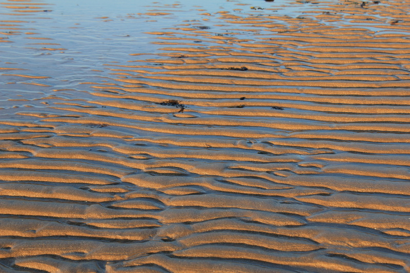 tidal, pattern, arid climate, water, outdoors, tranquility, seaside, coastline, Sand, Ripples, seashore, shore, texture, backgrounds, high angle view, 5K