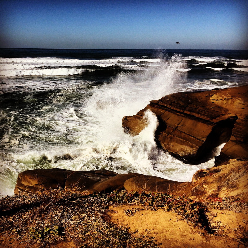 san diego, no people, high tide, beach, splashing, motion, outdoors, wave, ocean, united states, sea, sky, land, horizon, scenics - nature, hitting, water