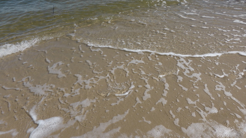 low tide, sport, land, high angle view, tranquility, wet, north sea, outdoors, summer, water, nature, 4K, sea, sand, motion, surfing, wave, beach, day