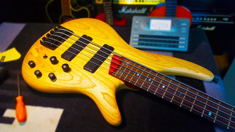 instrument, brown, 5K, string, acoustic guitar, musical instrument, cheap ibanez, yellow, close-up, electric guitar, bass, music, day, still life, indoors
